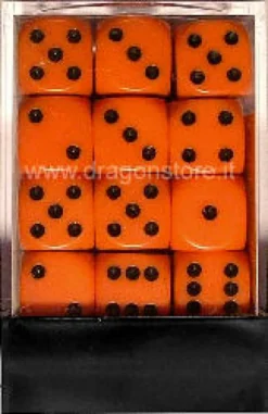Set 36D6 Opachi - Arancione/Nero