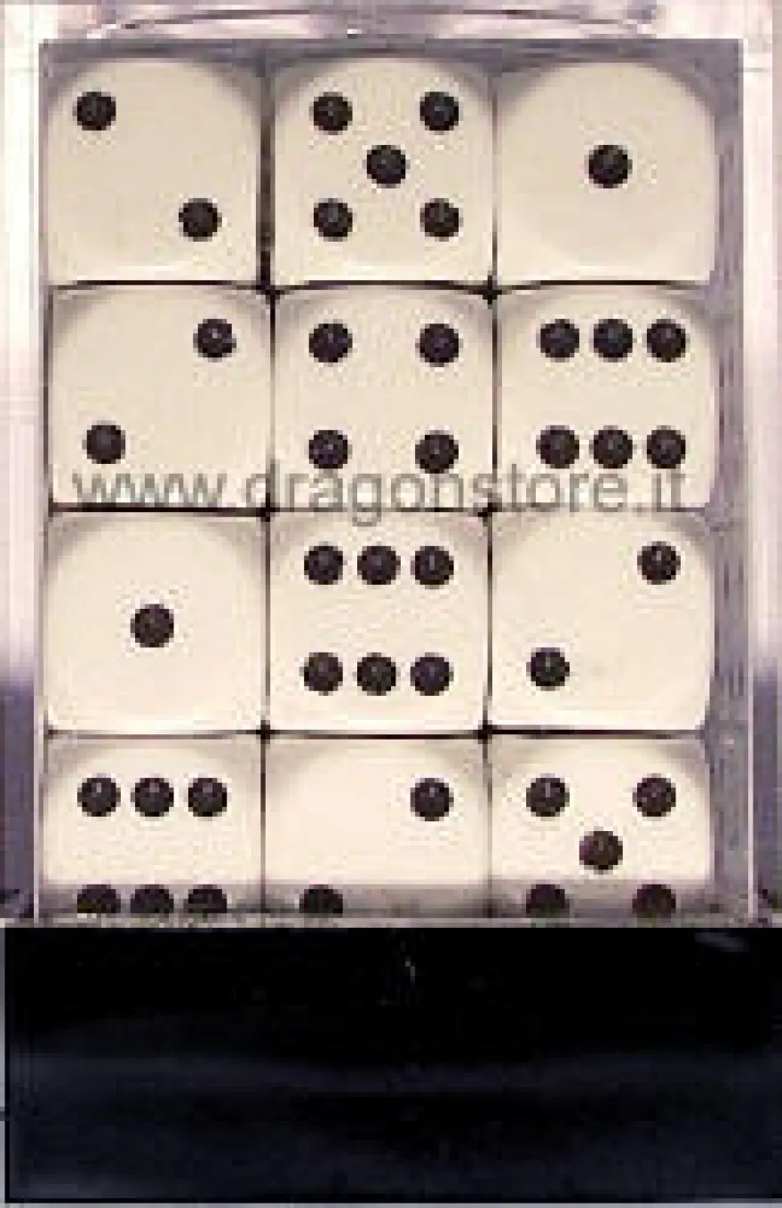 Set 36D6 Opachi - Bianco/Nero