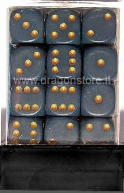 Set 36D6 Opachi - Blu Sporco/Oro