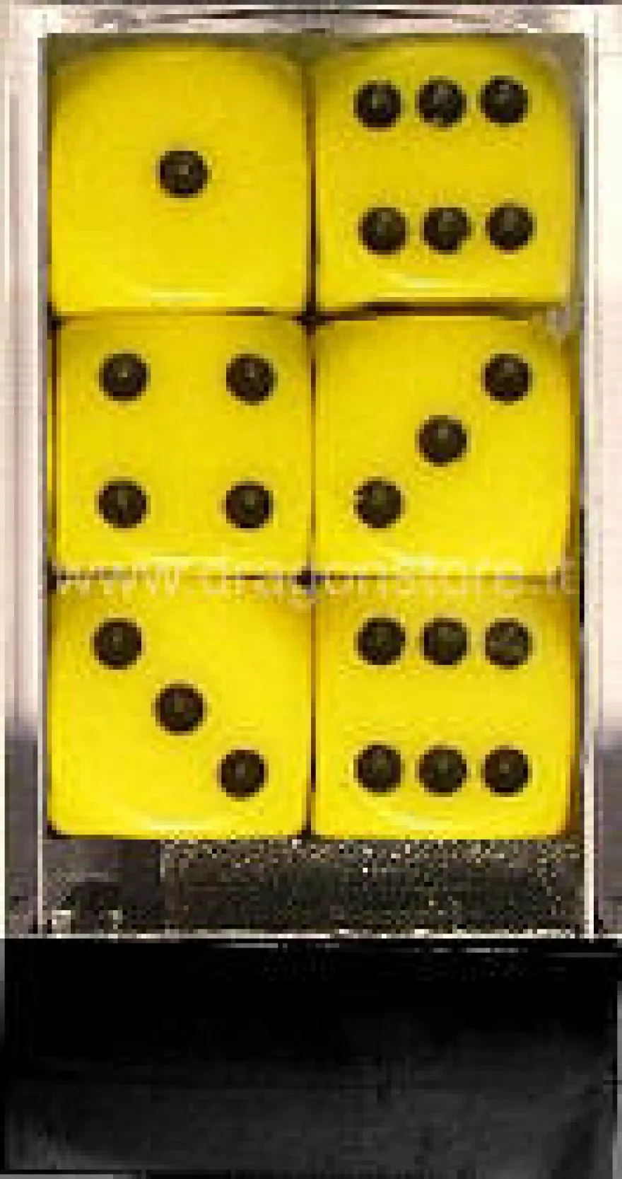 Set 12D6 Opachi - Giallo/Nero