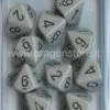 Set 10D10 Opachi - Grigio/Nero