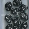 Set 10D10 Opachi - Nero/Bianco