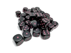 Set 36D6 Opachi - Nero/Rosa