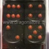 Set 12D6 Opachi - Nero/Rosso