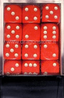 Set 36D6 Opachi - Rosso/Bianco