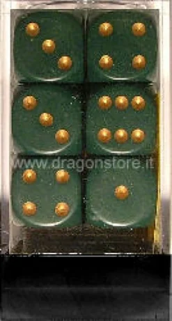 Set 12D6 Opachi - Verde Sporco/Oro