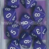 Set 10D10 Opachi - Viola/Bianco