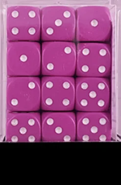 Set 36D6 Opachi - Violetto/Bianco