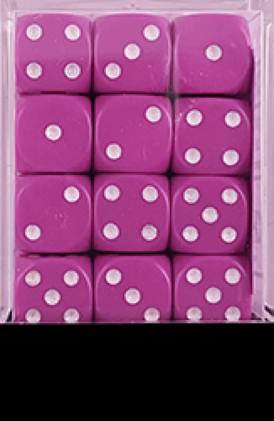 Set 36D6 Opachi - Violetto/Bianco
