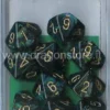 Set 10D10 Scarab - Giada/Oro