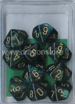 Set 10D10 Scarab - Giada/Oro