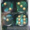 Set 12D6 Scarab - Giada/Oro