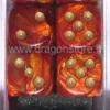 Set 12D6 Scarab - Scarlatto/Oro