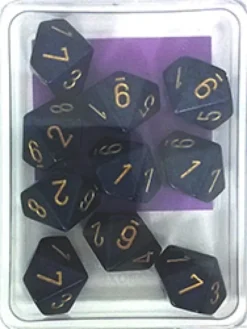 Set 10D10 Speckled - Cobalto Dorati