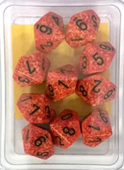 Set 10D10 Speckled - Fuoco