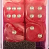 Set 12D6 Spettro Fluo - Rosa/Argento