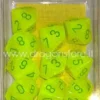 Set 10D10 Vortex - Giallo Elettrico/Verde