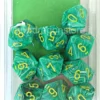 Set 10D10 Vortex - Verde Malachite/Giallo