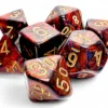 Set Mega Dadi: Scarab - Sangue Blu/Oro