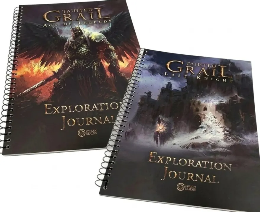 Tainted Grail - La Caduta di Avalon 2.0: Updated Stretch Goals Exploration Journals
