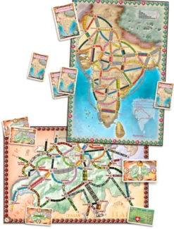 Ticket to Ride - India & Switzerland