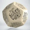 Treasure Generator Die - Beige, Nero