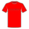 T-Shirt Allineamento - Neutrale Malvagio (Nera/Rossa)