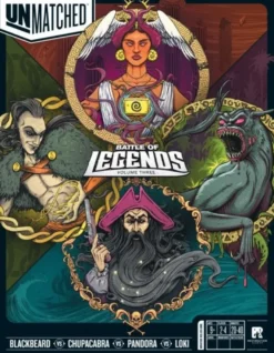 Unmatched - Battle of Legends Vol.3 - Italiano + Carte promo