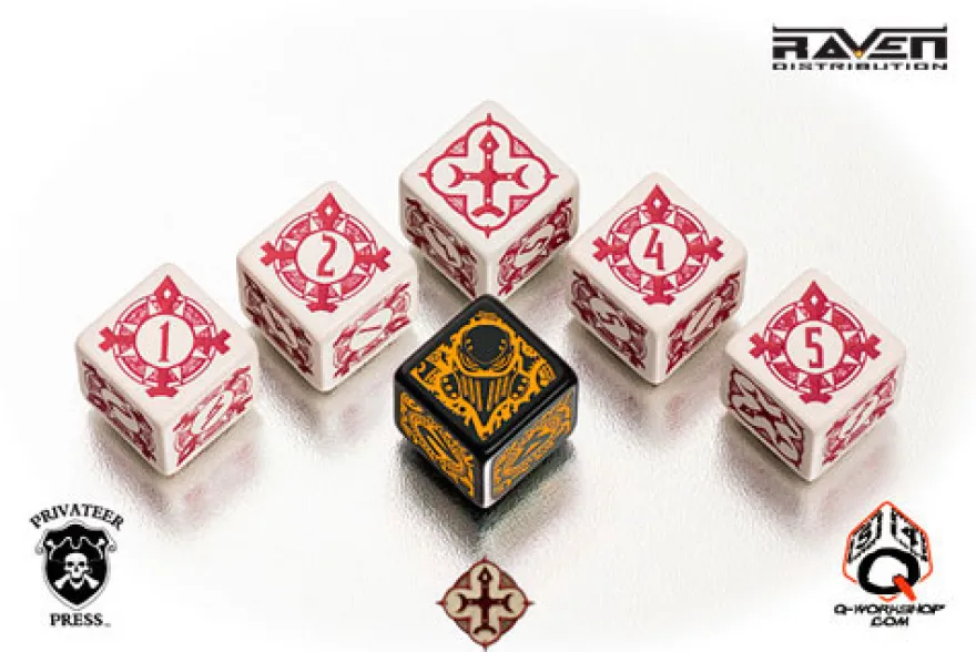 Warmachine - Set Dadi Protettorato di Menoth (6)