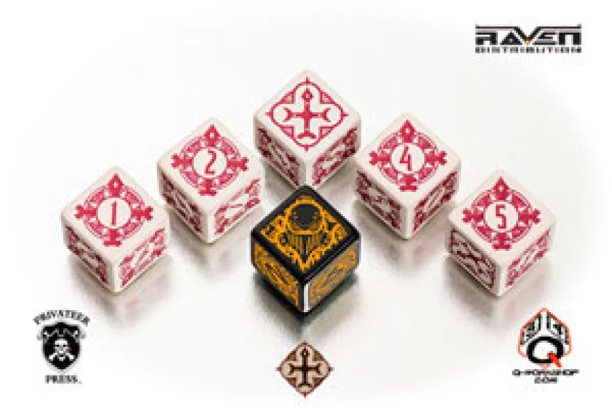 Warmachine - Set Dadi Protettorato di Menoth (6)