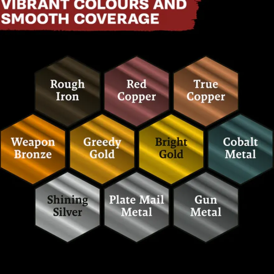 Warpaints Fanatic - Metallics Set