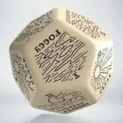 Weather Generator Die - Beige, Nero