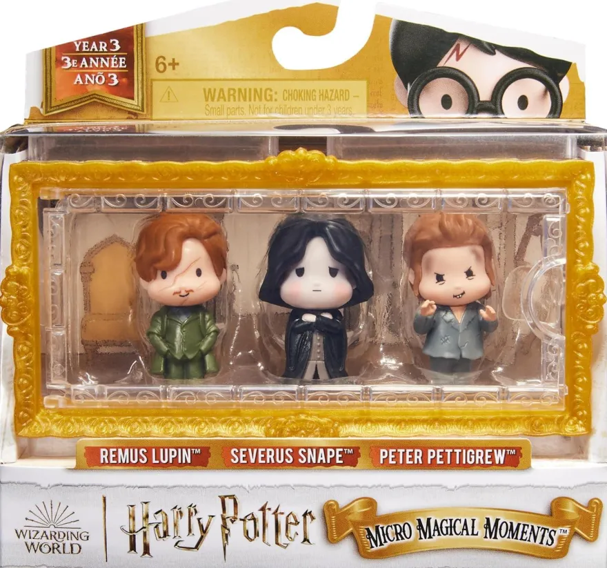 Wizarding World Harry Potter - Micro Magical Moments Multipack da 3 - Versione C