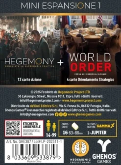 World Order - Miniature + Mini Espansione Promo